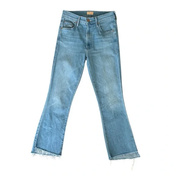 MOTHER The Insider Crop Step Fry Hold My Hand Size 26 - Picture 2 of 12